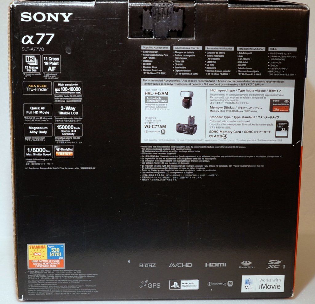 Sony Fotocamera: Sony A77  24MP mit 3 Sony Objektive – Usato da Dottikon venduto da Floppidogg77 8