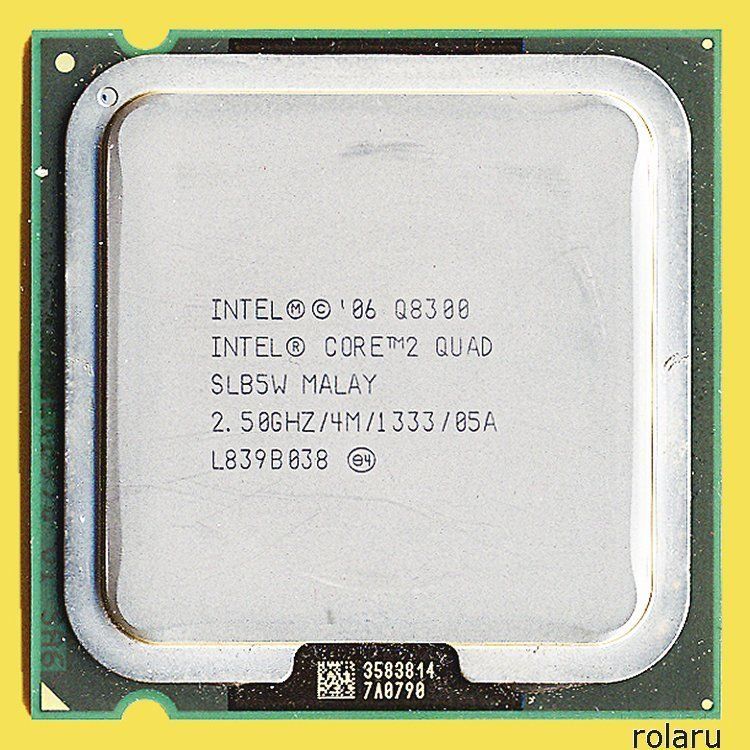 Intel Componenti elettronici: Intel Core 2 Quad Q8300, 2.50GHz/4M/1333 – Usato da Baden venduto da Rolaru