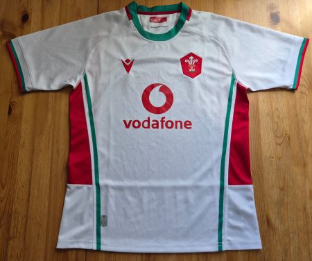Wales Rugby Trikot Macron Gr. XL WRU vodafone