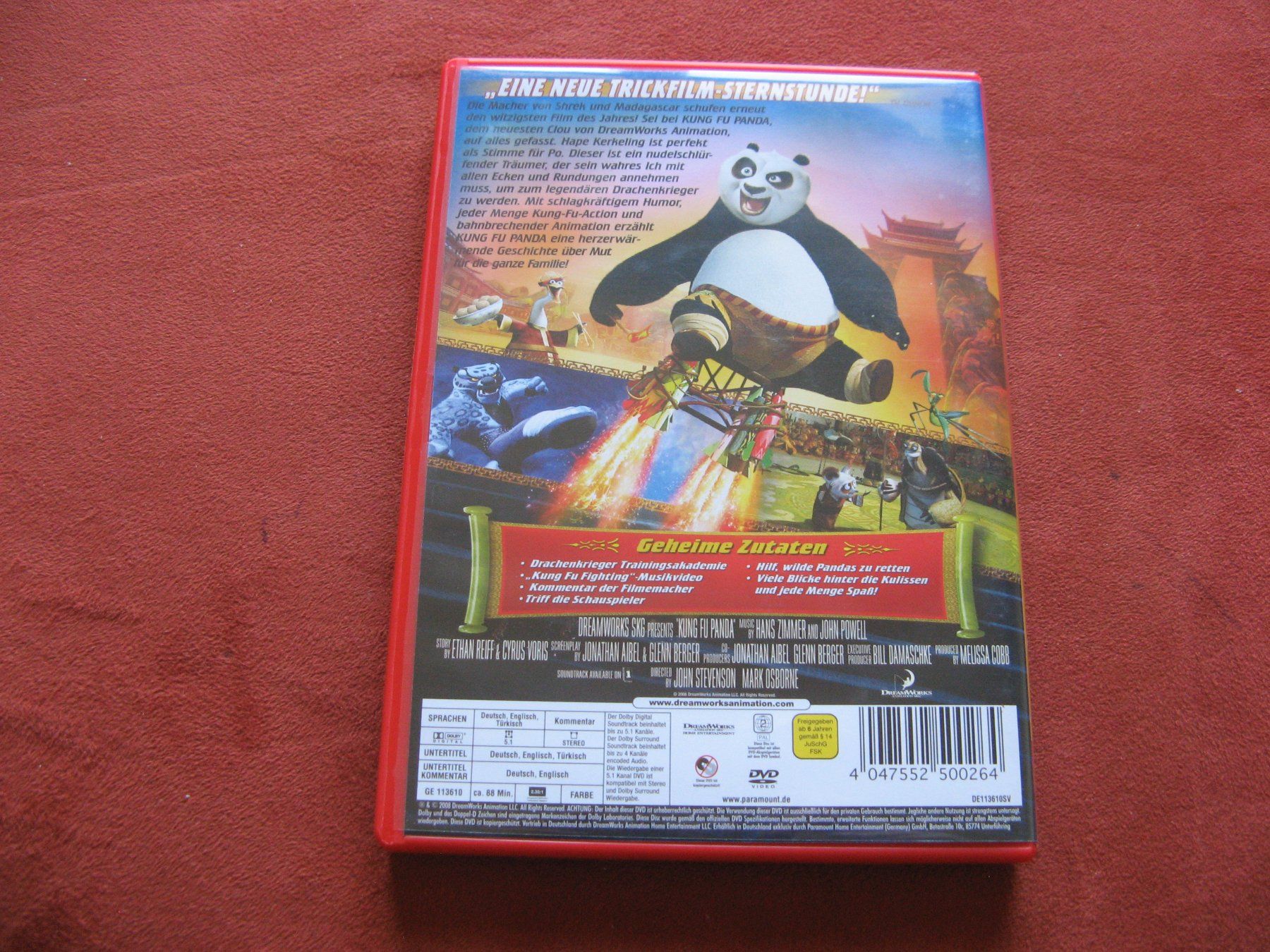Tutti i DVDs: Kung Fu Panda DVD – Usato da Zürich venduto da apil 1