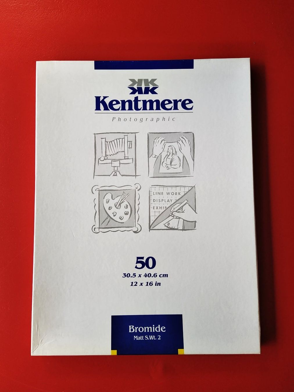 Carta: Silver photographic paper/ Kentmere  Bromide – Usato da Morgins venduto da Laurentcorinne