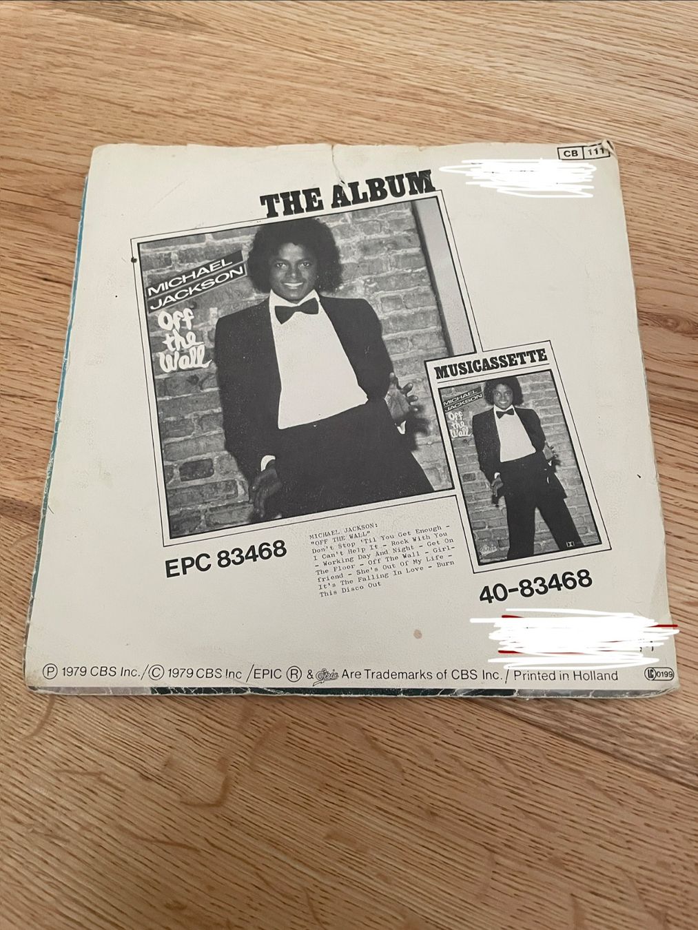 Dischi in vinile: Michael Jackson Don't Stop 'Til You Get Enough Single – Usato da Schenkon venduto da Star5 1