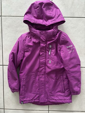 Horze Winterjacke Mädchen, lila, Gr. 134/140 Zustand gut!