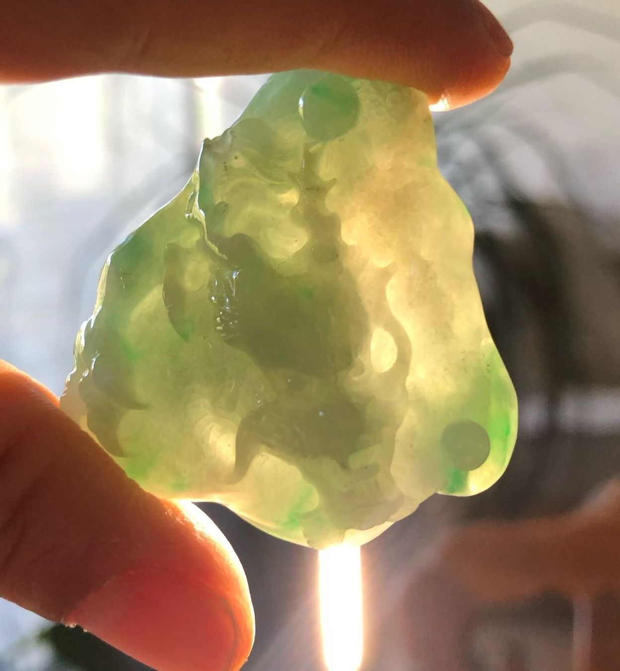 Ciondoli: Handgeschnitzter Drachenanhänger – Nuovo e nell'imballaggio originale da Bubendorf venduto da JadeParadise 5