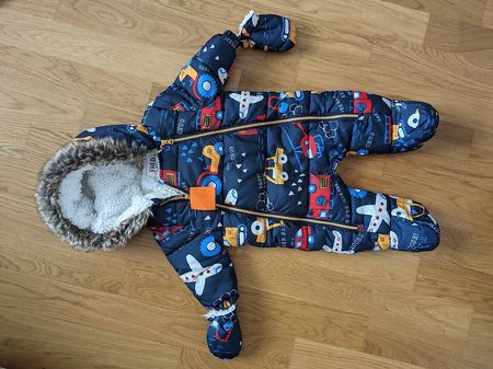 Overall Winter Baby Daunen Gr. 62