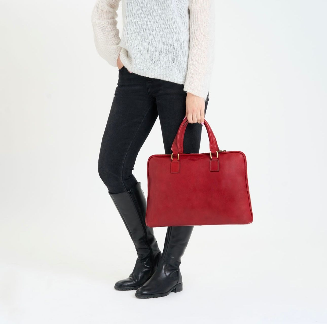 Valigie & Borse: Aktentasche aus Leder Firenze – Nuovo e nell'imballaggio originale da Wittenbach venduto da WWW.DRILUBAGS.CH 1