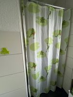 Süsser Froschkönig Duschvorhang im sehr guten Zustand