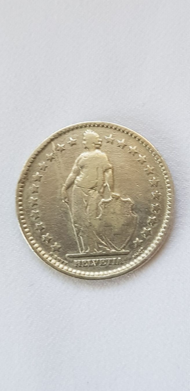 Tutti le monete: 2 Franken 1879 Schweiz – Usato da Dällikon venduto da Toyfan 5