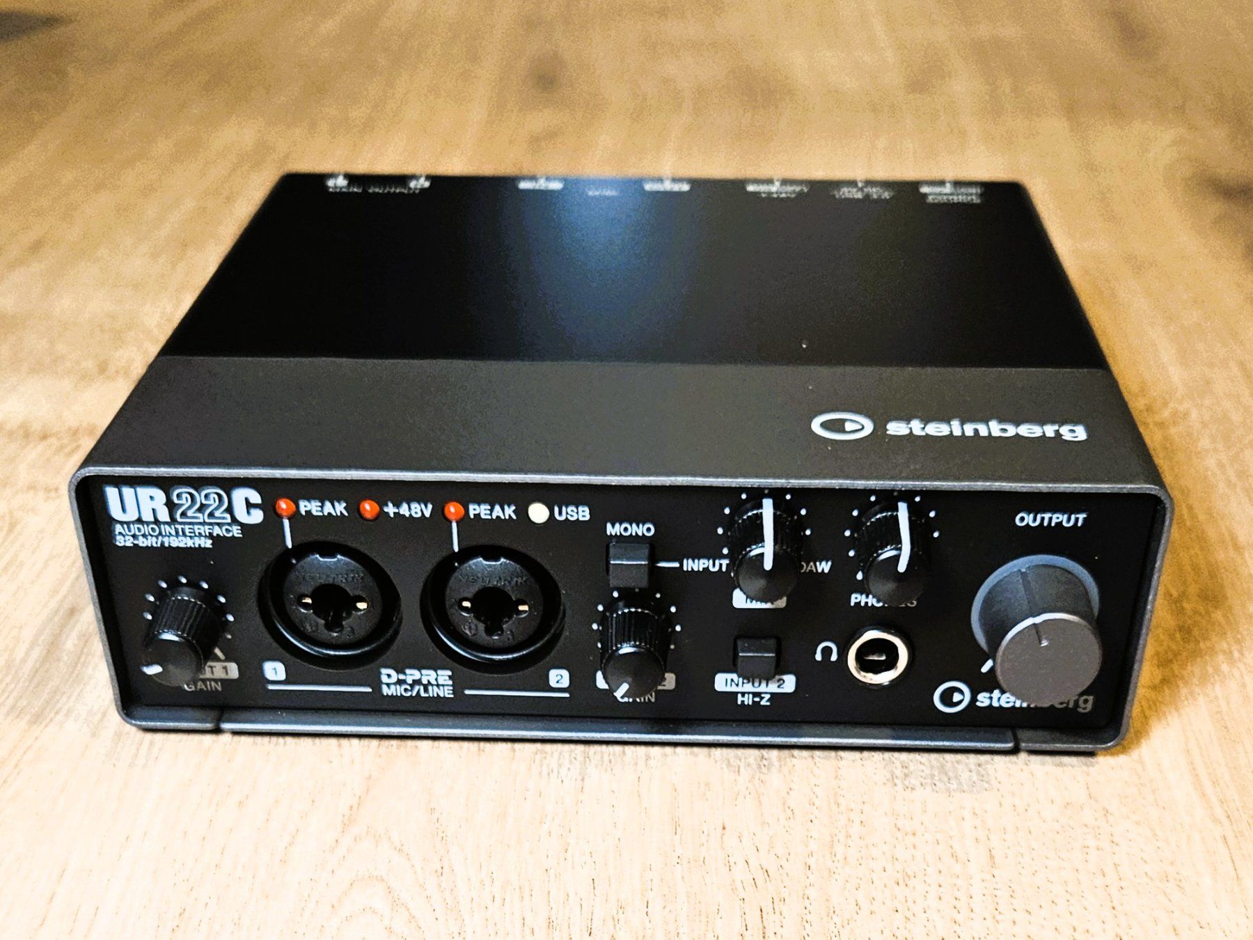Equipement studio: Steinberg UR22C USB Audio Interface with 2xD-PRE – D'occasion à Watt par Gregster.Ricardo