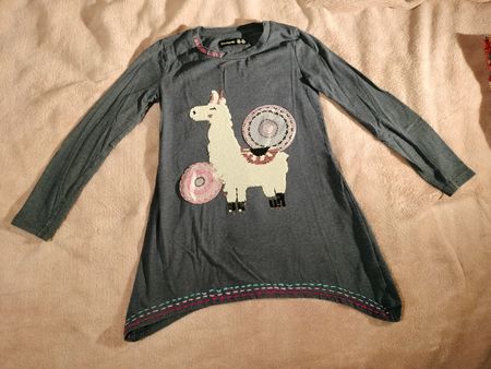 Desigual maglietta bambina, taglia 122-128, con lama!