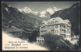 AK Wilderswil, Hotel und Pension Berghof