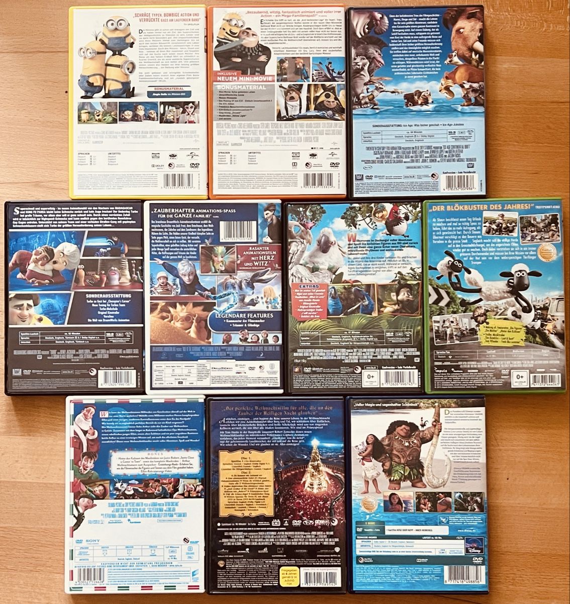 Tutti i DVDs: Kinder Animations Filme auf DVD – Usato da Bottmingen venduto da bsp_t6m8 1