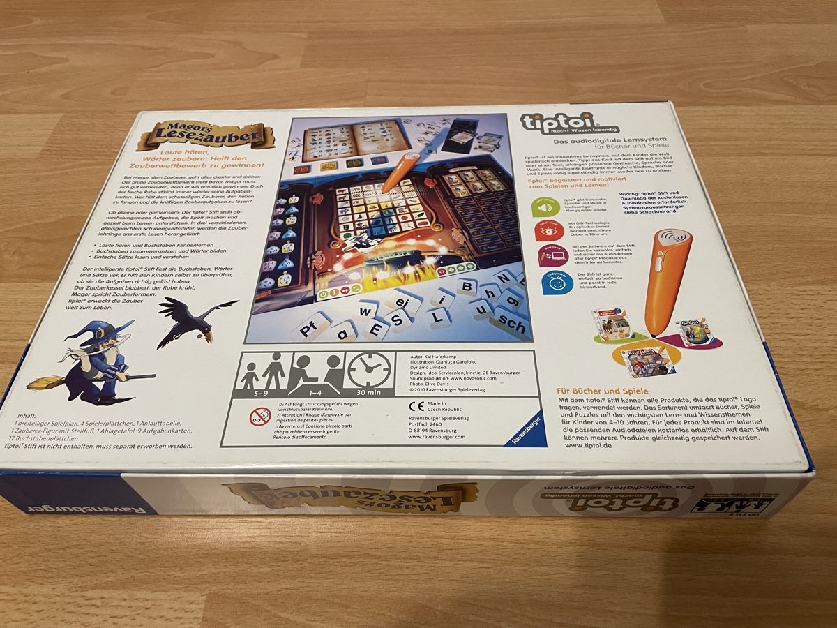 Ravensburger Spiele: Tiptoi: Magors Lesezauber – Gebraucht aus Chur von Tsambiko 1