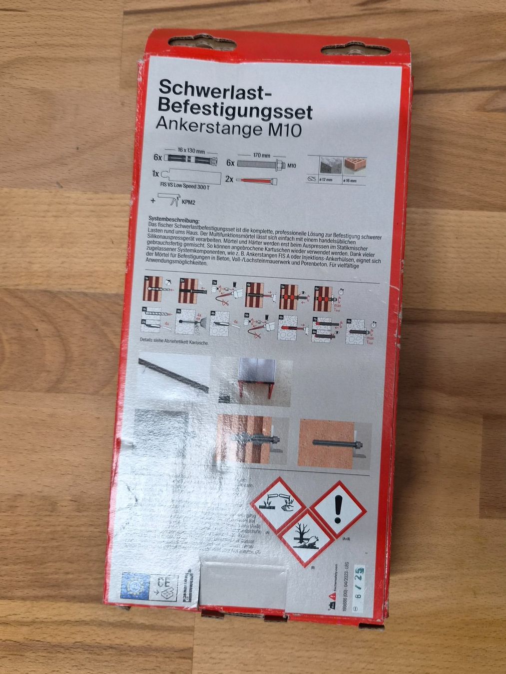 Fischer Tutti gli attrezzi: Fischer Schwerlast-Befestigungsset M10 – Nuovo e nell'imballaggio originale da Wimmis venduto da Jan_Wim 1