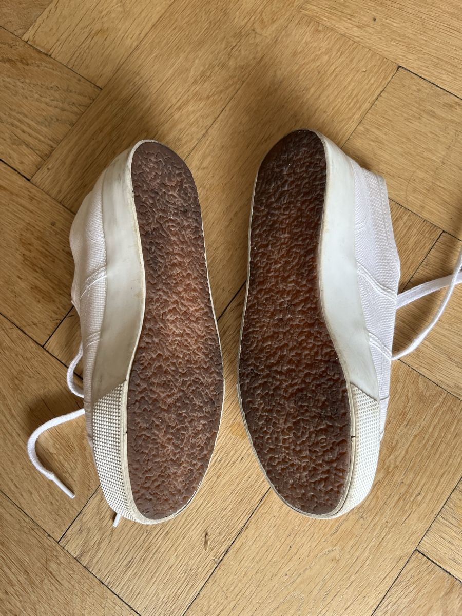 Superga Scarpe da donna: Superga Turnschuhe weiss Grösse 37 – Usato da Zürich venduto da vitobossha 3