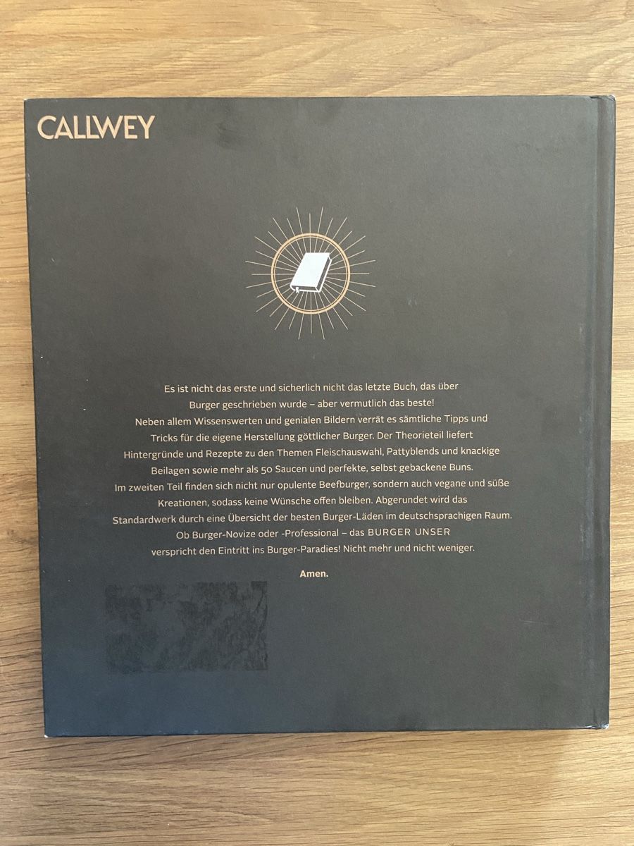 Bücher: Burger Unser Callwey  – Gebraucht aus olten von Pegasus1 6