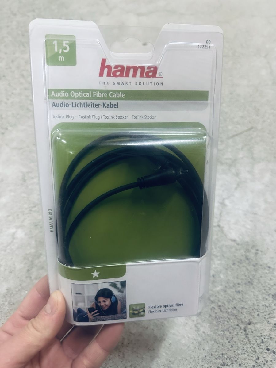 Hama Kabel: Audio lichtleiter kabel – Neu und originalverpackt aus Dietikon von Akil03 1