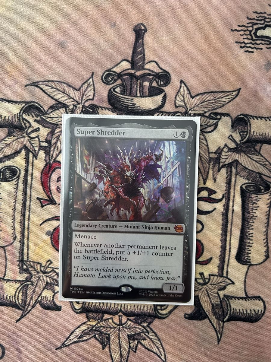 Magic The Gathering Carte collezionabili: MTG TMNT Super Shredder Foil EN – Nuovo (secondo la descrizione) da Egnach venduto da SamC999