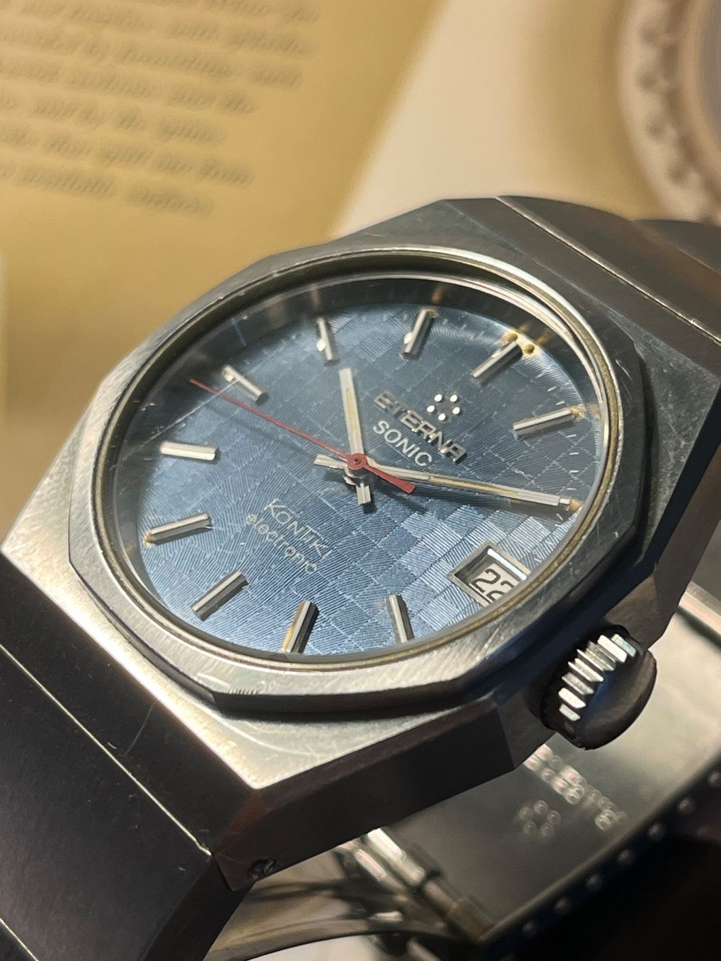 Eterna Orologi: Eterna  Sonic Kontiki électronic – Usato da GENEVE venduto da hehakasapa 5