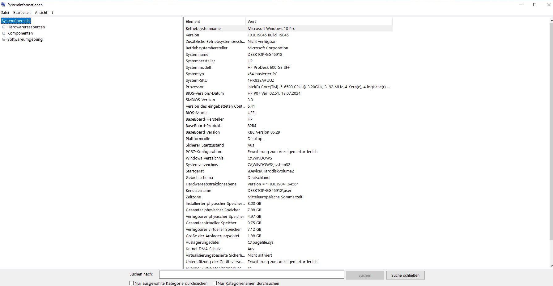 Hewlett Packard PC: HP ProDesk 600 G3 SFF – Usato da Sarmenstorf venduto da nicokoechli 5
