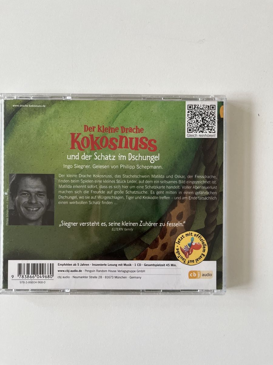 CD: CD Der kleine Drache Kokosnuss – Usato da Zürich venduto da cha_s85j 1