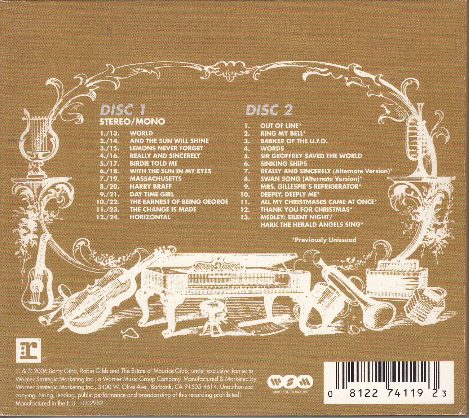 CDs: Bee Gees – Horizontal – Neu (gemäss Beschreibung) aus Boussens von catfood01 1