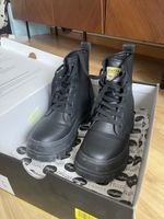 Buffalo ASPHA - Plateaustiefelette - black