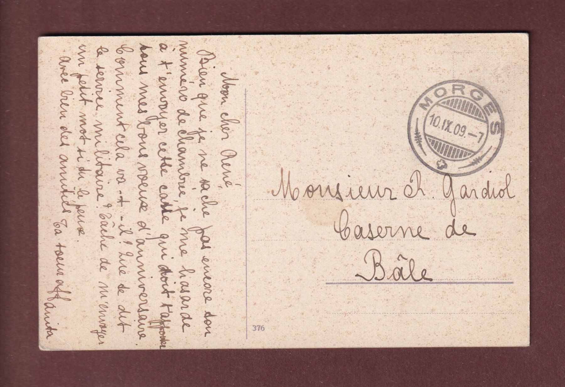 Cartes postales: PAYSAGE - 1909 – D'occasion à Pully par nicecards-shop 1
