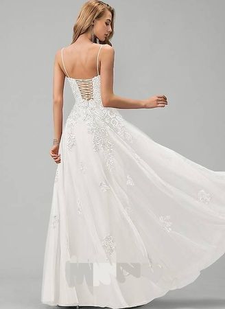 Kleid weiss ivory Hochzeitskleid