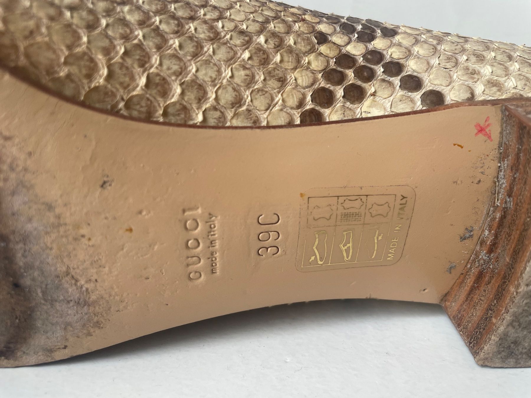 Gucci Scarpe da donna: Gucci Shoes 39 - Python – Usato da Minusio venduto da Pink222 5