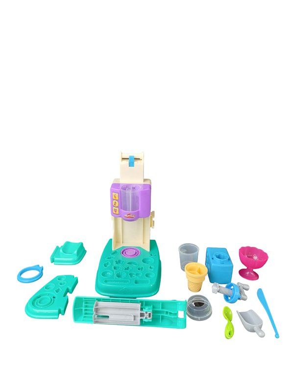 Play-Doh Giocattoli: PLAY-DOH Bunte Regenbogen Eismaschine 5+ – Nuovo (secondo la descrizione) da Wangen b. Olten venduto da Restwert_Wangen 4