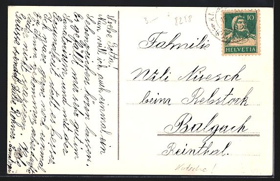 Cartes postales: Wallenstadtberg, Panorama mit Sanatorium – D'occasion à Berlin par bartko-reher 1