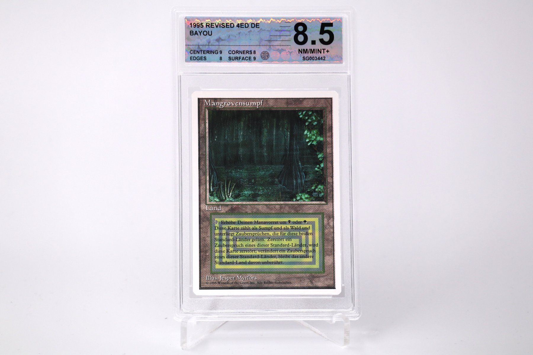 Magic The Gathering Carte collezionabili: MTG Bayou Revised Gegradet Deutsch – Usato da Erlinsbach SO venduto da PKMPr0ffesor