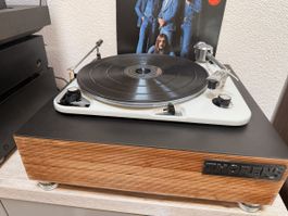 Thorens TD 135 / II Custom – Massive Holz-Zarge & Unikat-Füs