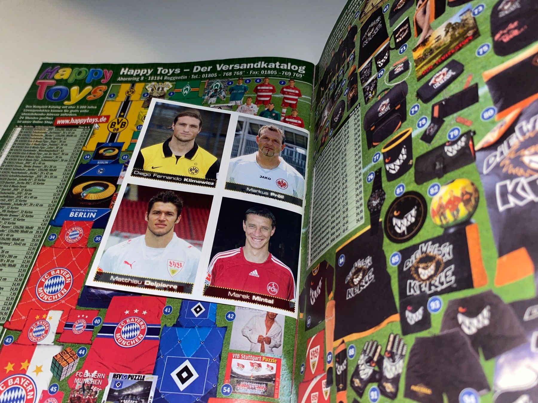 Panini Album: Panini Leeralbum Bundesliga 2007/08 – Usato da Hergiswil LU venduto da FcMalkov 8