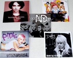 4CD's + single - Barbara Gosza, Gwen Stefani, Pink & Duffy