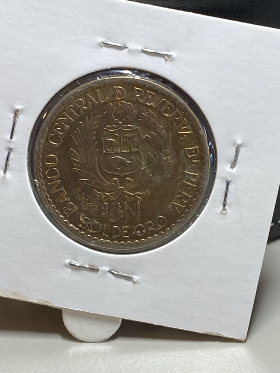 Alle Münzen: Peru - 1 sol - 1965 – Gebraucht aus Payerne von Mike1682 1