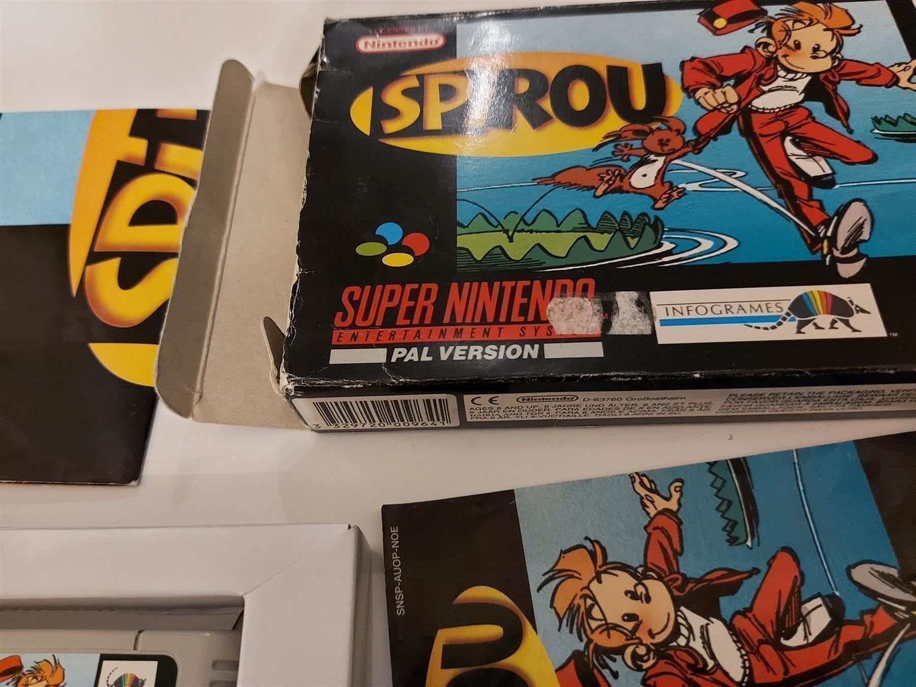 Giochi: Spirou Super Nintendo SNES OVP Spiel – Usato da Aarau venduto da Kaesekuchen2000 1