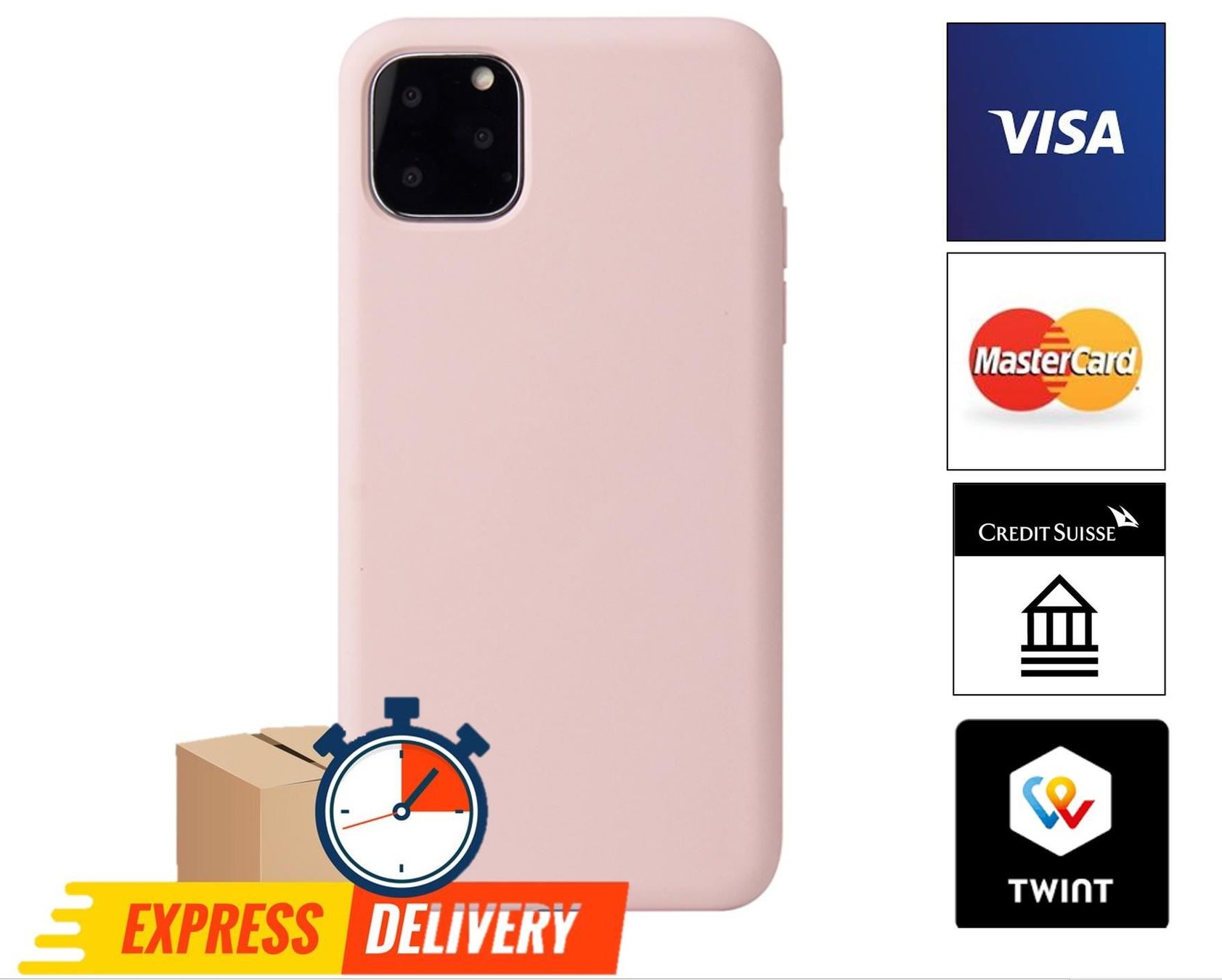 Altro: Hülle Etui Case TPU Iphone 11 Rosa – Nuovo e nell'imballaggio originale da Schlieren venduto da yan_m9ss