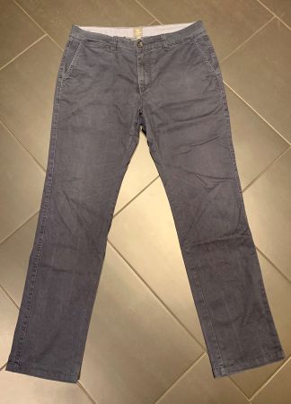 MANOR Chinohose dunkelblau aus Bio-Baumwolle L32/W32