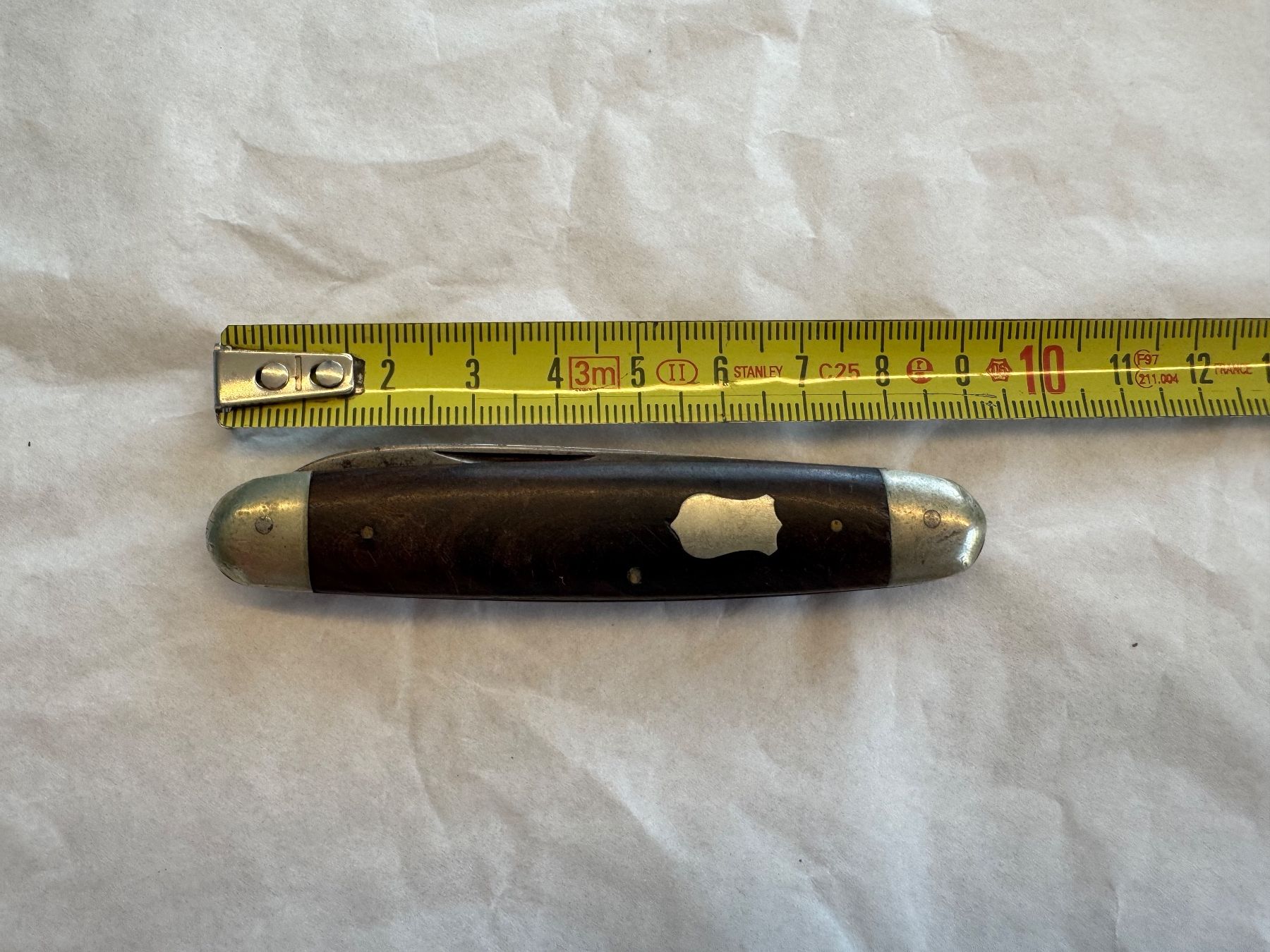 Solingen Coltelli tascabile: Solingen Taschenmesser mit Holzgriff – Usato da Kestenholz venduto da Sackmesser67 3