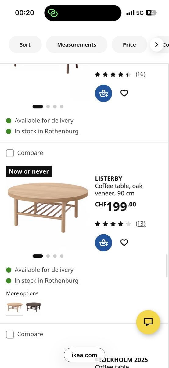 Tavoli: Round Coffee Table - like new – Nuovo (secondo la descrizione) da Zug venduto da ana_2mbl 2