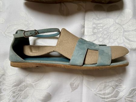 Hermes Santorini sandals 39