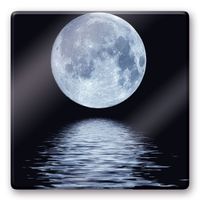 Glasbild Moon 30x30cm (neu, UVP 41.90 Fr.)