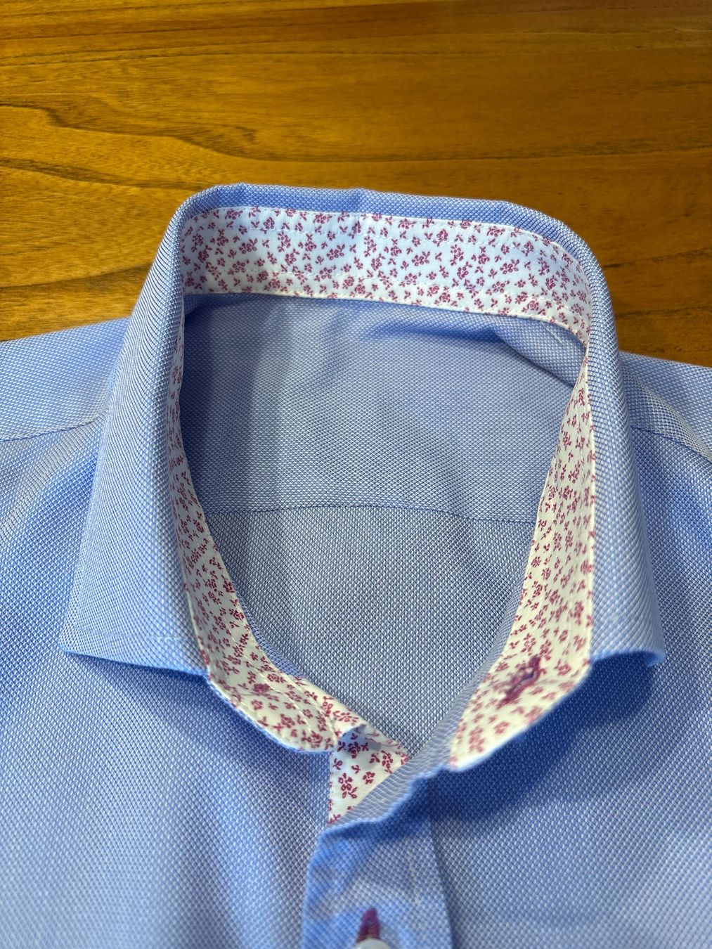 Camicie: Herren Hemd, Gr. M, hellblau, – Usato da Guntershausen venduto da Herbie8357 1