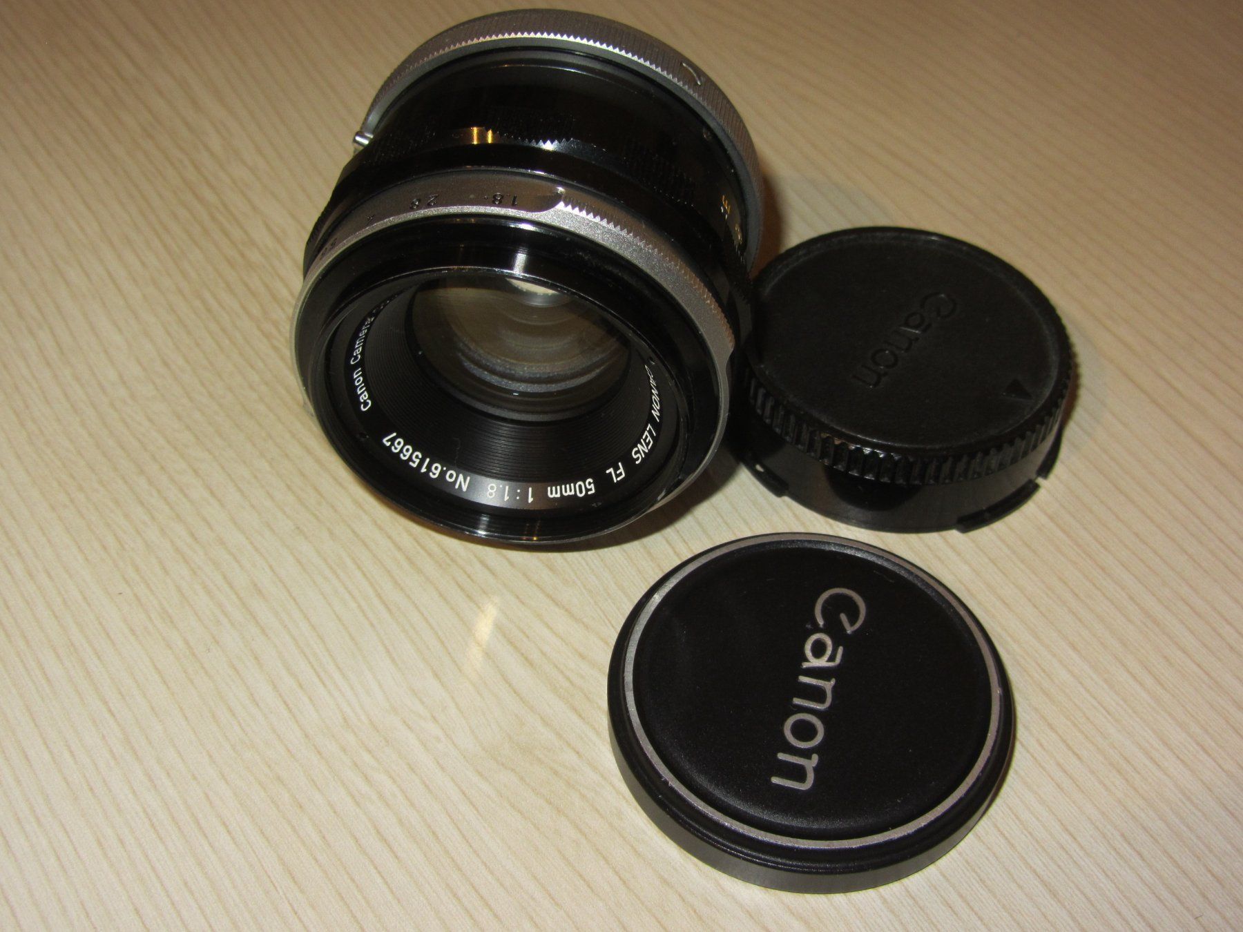Canon Obiettivi: Stndardobjektiv CANON FL 50 / 1.8 – Difettoso da Beringen venduto da bimbo1109