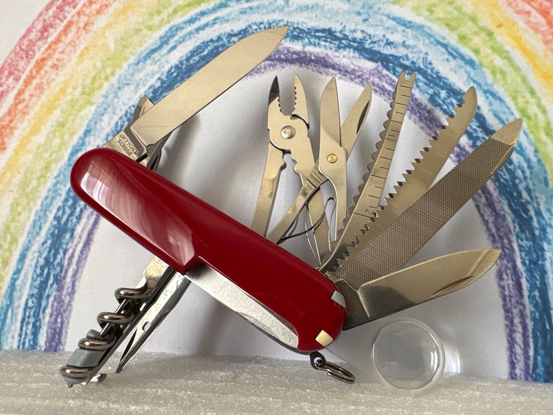 Victorinox Coltelli tascabile: VICTORINOX - Swiss Champ - Sackmesser – Usato da Andwil SG venduto da Rainboli 1