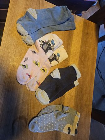 4 Paar Socken, Grösse 23-26