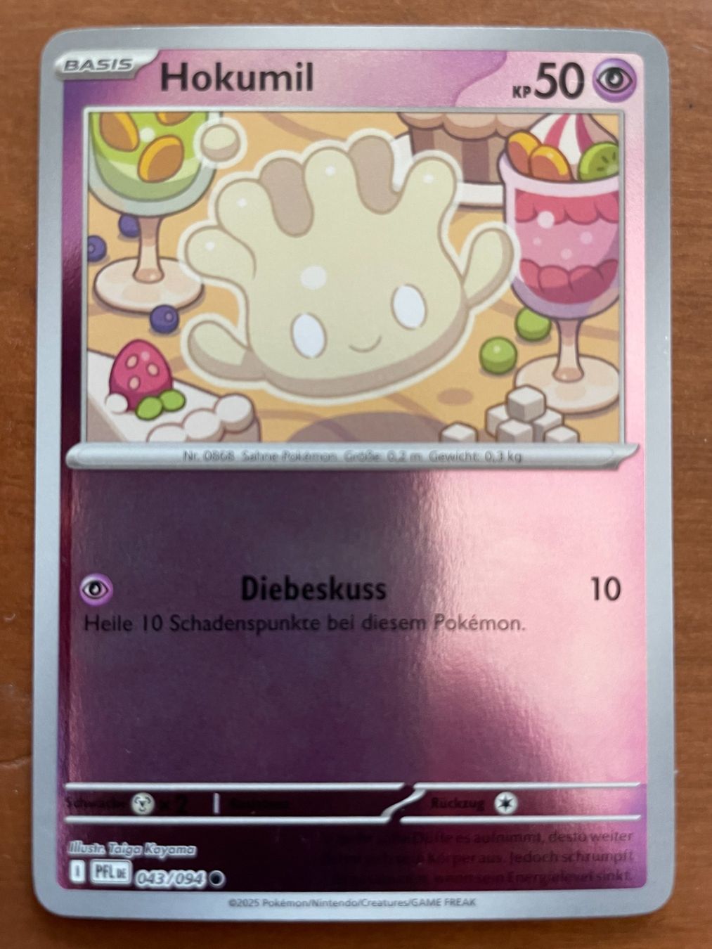 Pokémon Carte collezionabili: Pokemon Hokumil Reverse (Versand gratis) – Nuovo (secondo la descrizione) da Chur venduto da Angerson