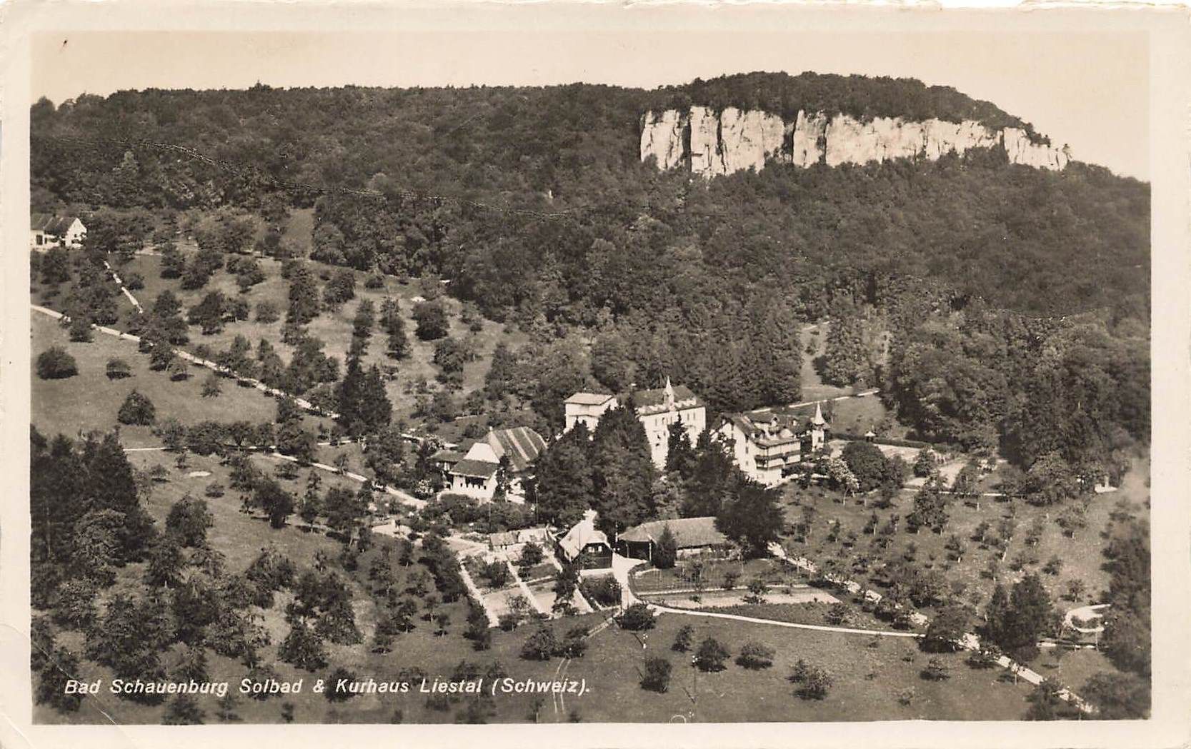 Ansichtskarten: Bad Schauenburg Solbad e Kurhause liestal – Gebraucht aus Biasca von Blenio71
